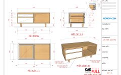 Layout Sketchup - Bàn Trà 1